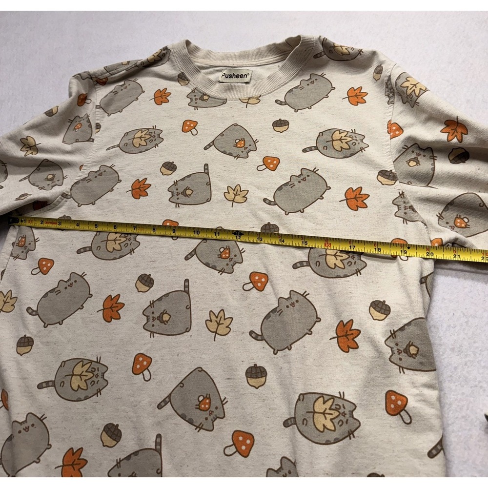 Pusheen Fall/Autumn Printed Crewneck Sweatshirt Women's Size Medium via - Picture 6 of 7